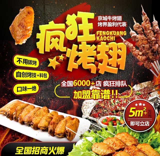 蓝田奥尔良烤翅